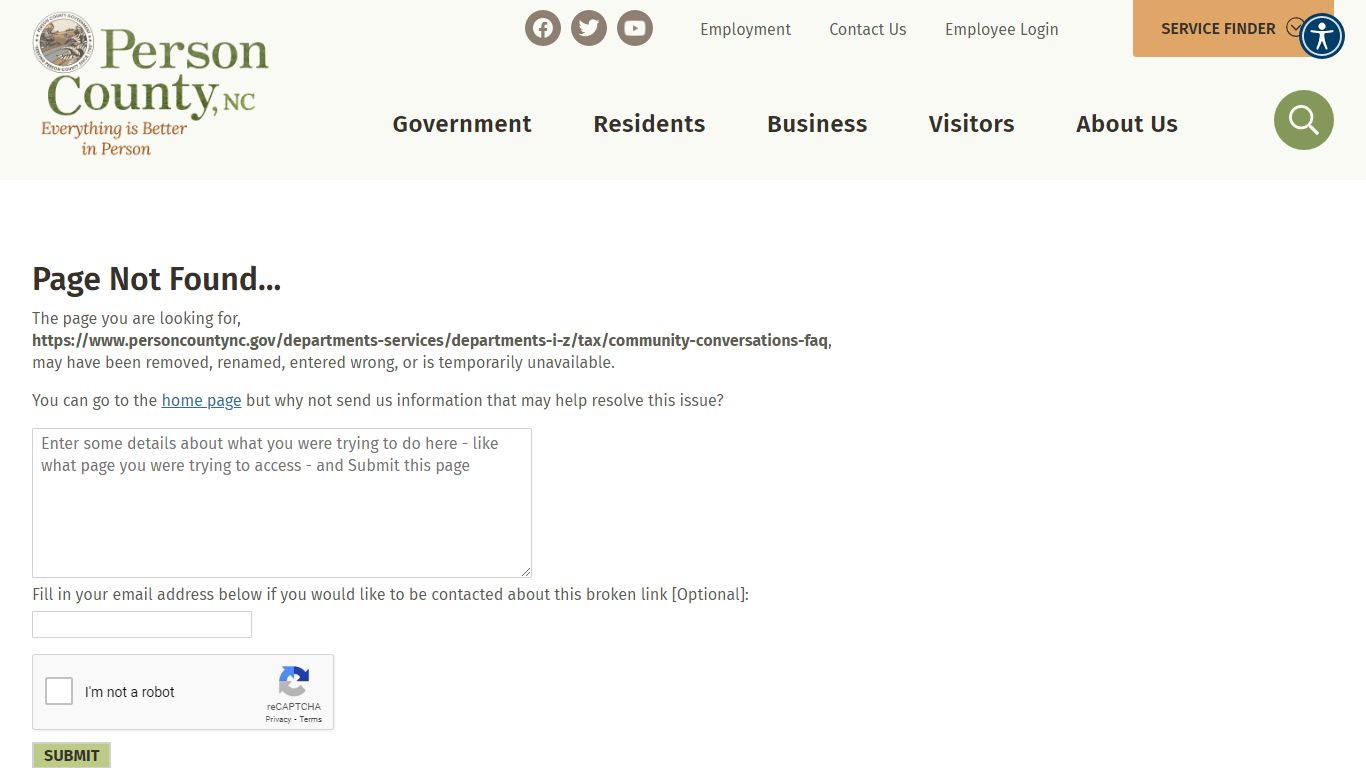 Property Records Search | Person County, NC